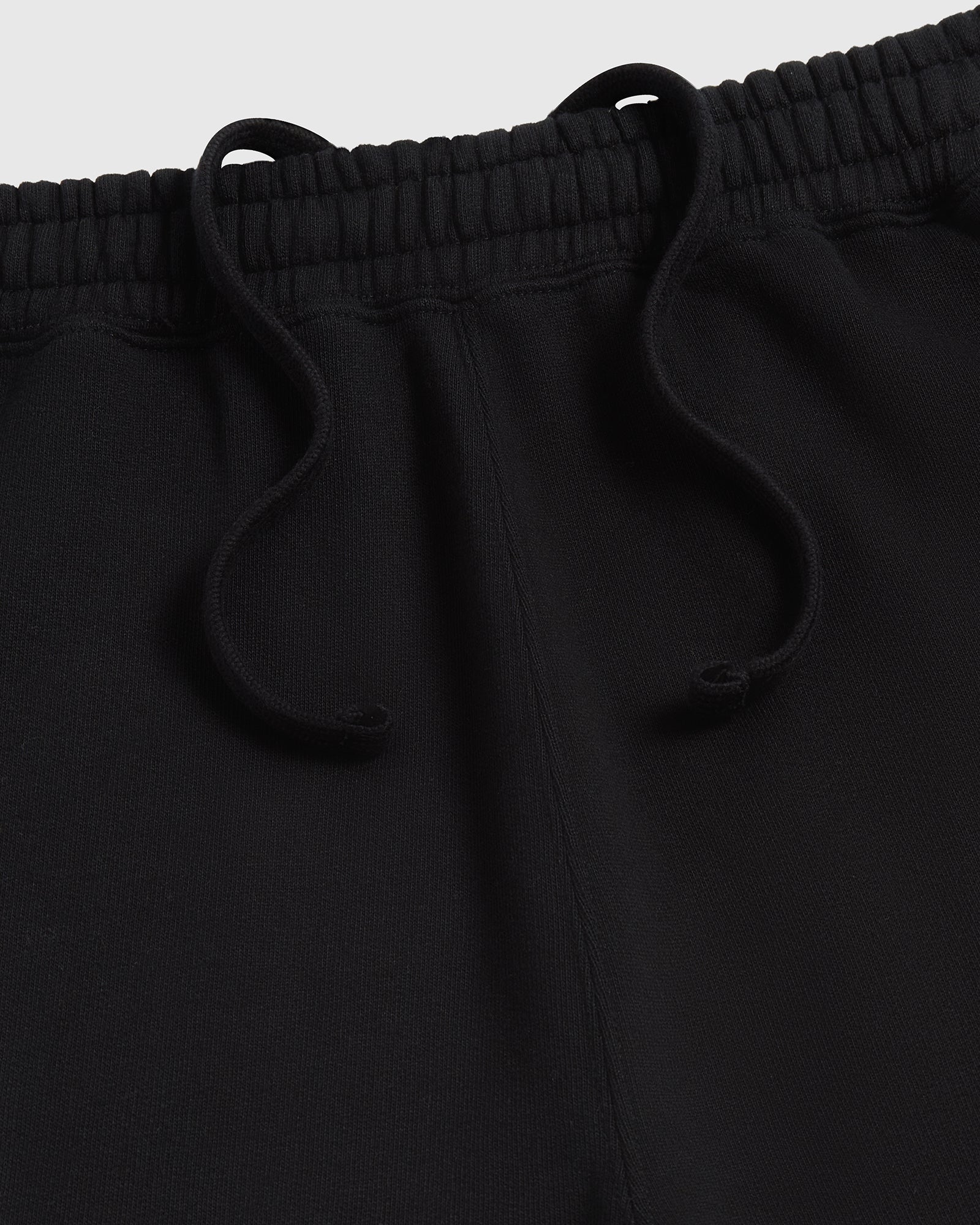 Collegiate Open-Hem Sweatpant - Black