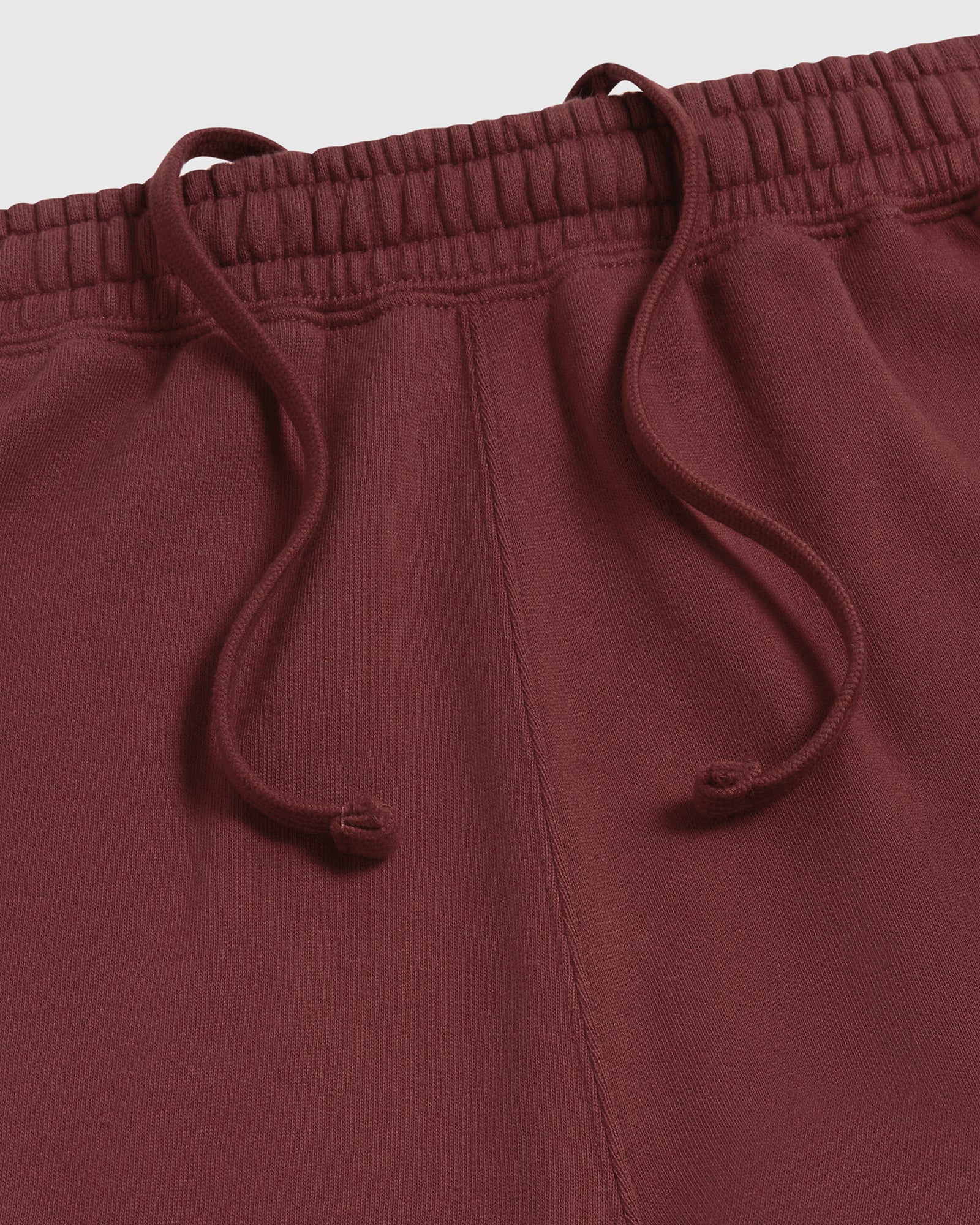 Collegiate Open-Hem Sweatpant - Dark Crimson IMAGE #4