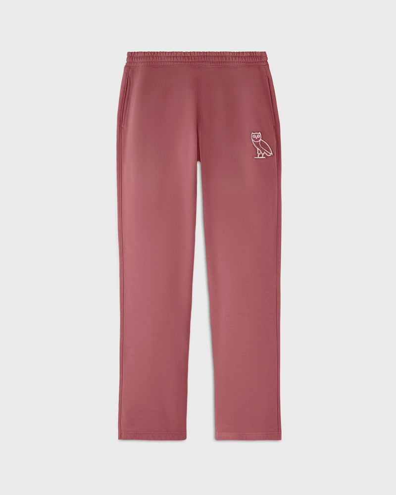 Mini OG Open-Hem Sweatpant - Maroon