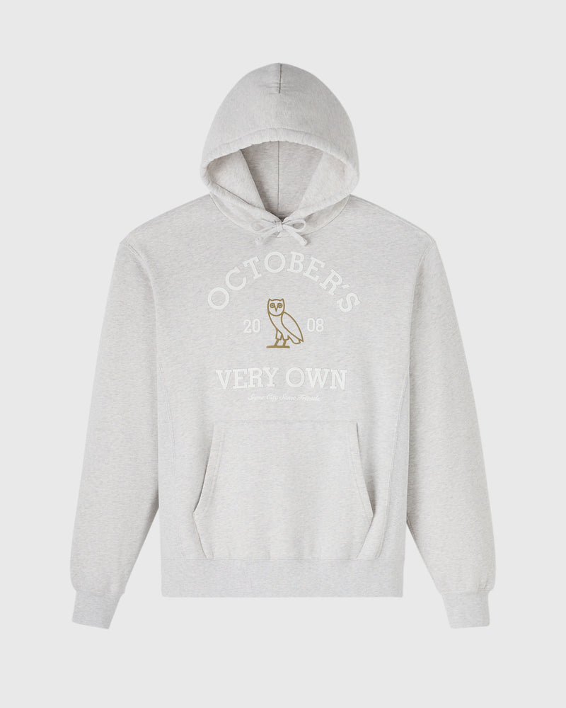 Collegiate Hoodie - Ash Heather Grey