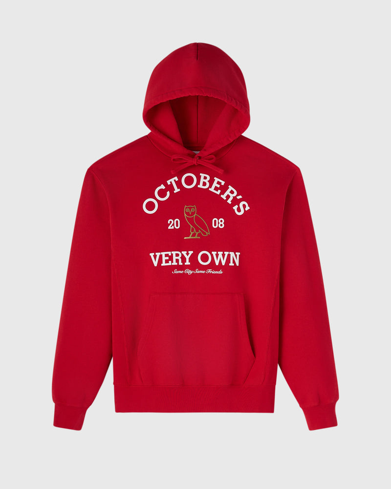 Collegiate Hoodie - Red