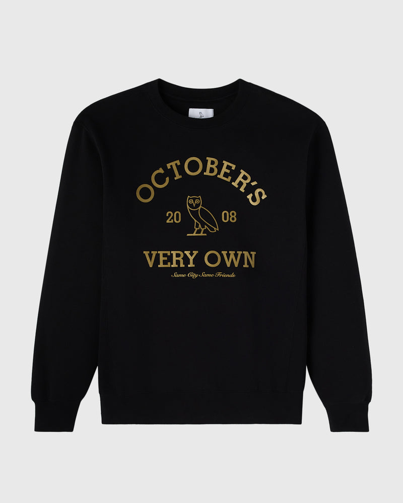 Collegiate Crewneck - Black