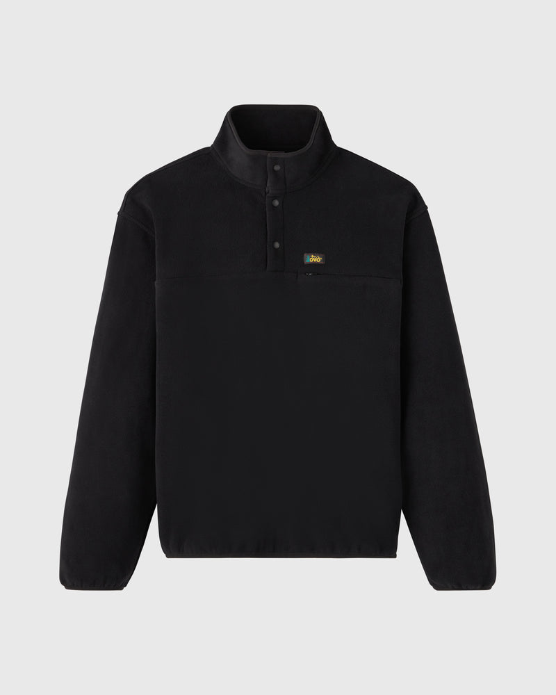 Polartec® Fleece Mockneck - Black