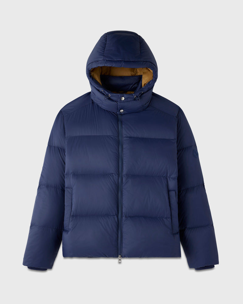 Contrast Bounce Jacket - Navy