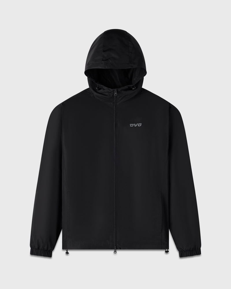 Lightweight Full-Zip Jacket - Black