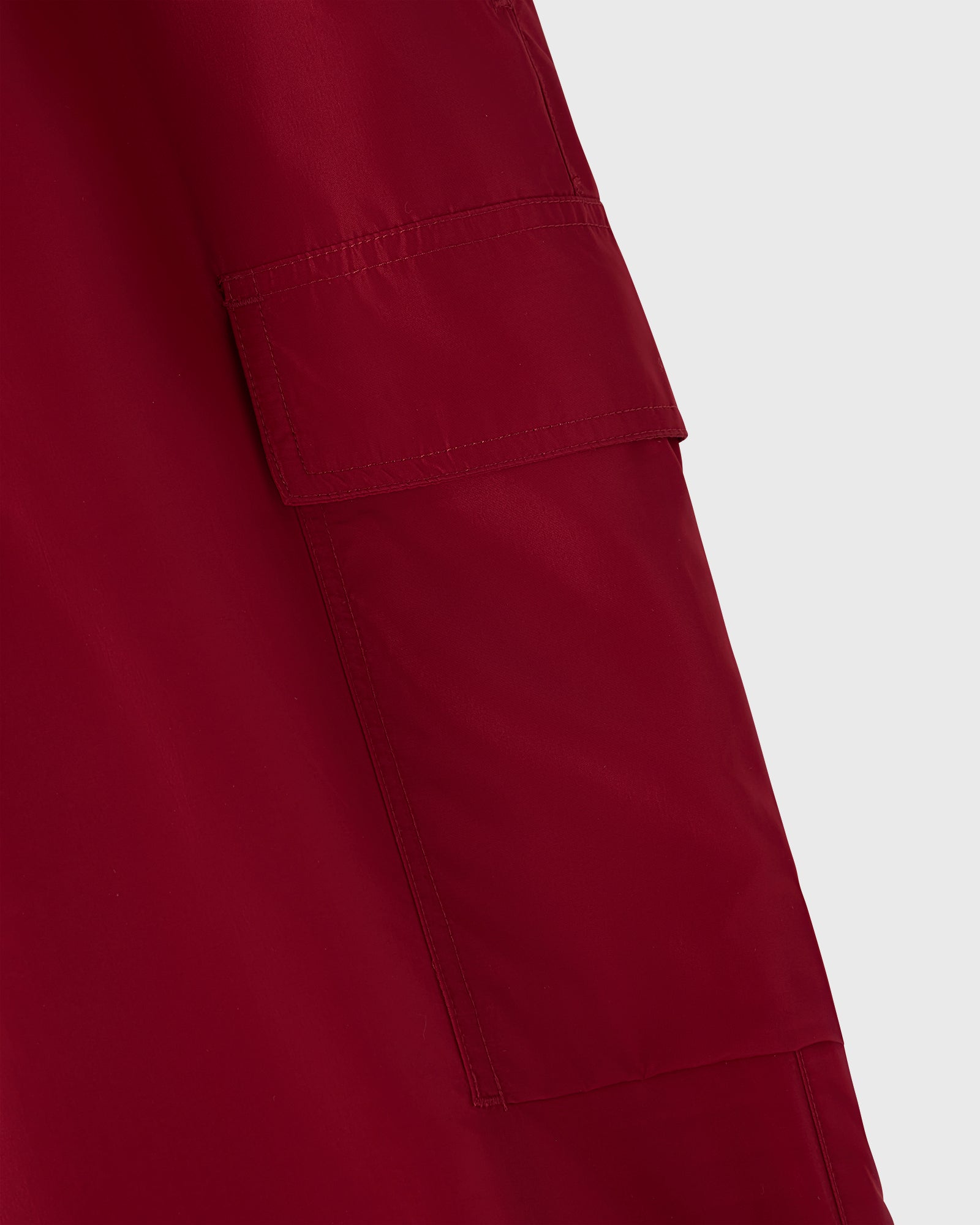 Lightweight Cargo Pant - Deep Red IMAGE #4