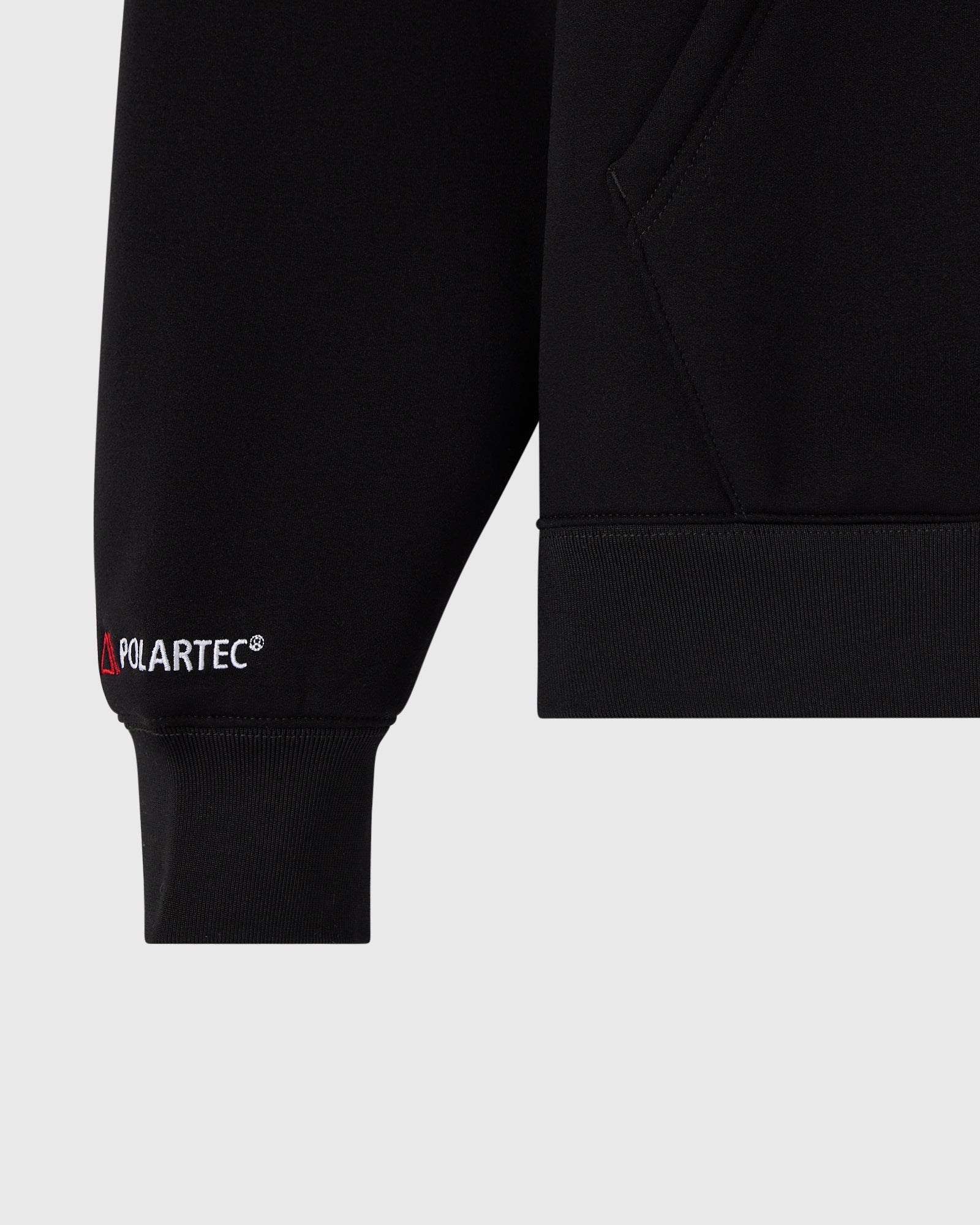 Polartec® Power Stretch™ Hoodie - Black IMAGE #3