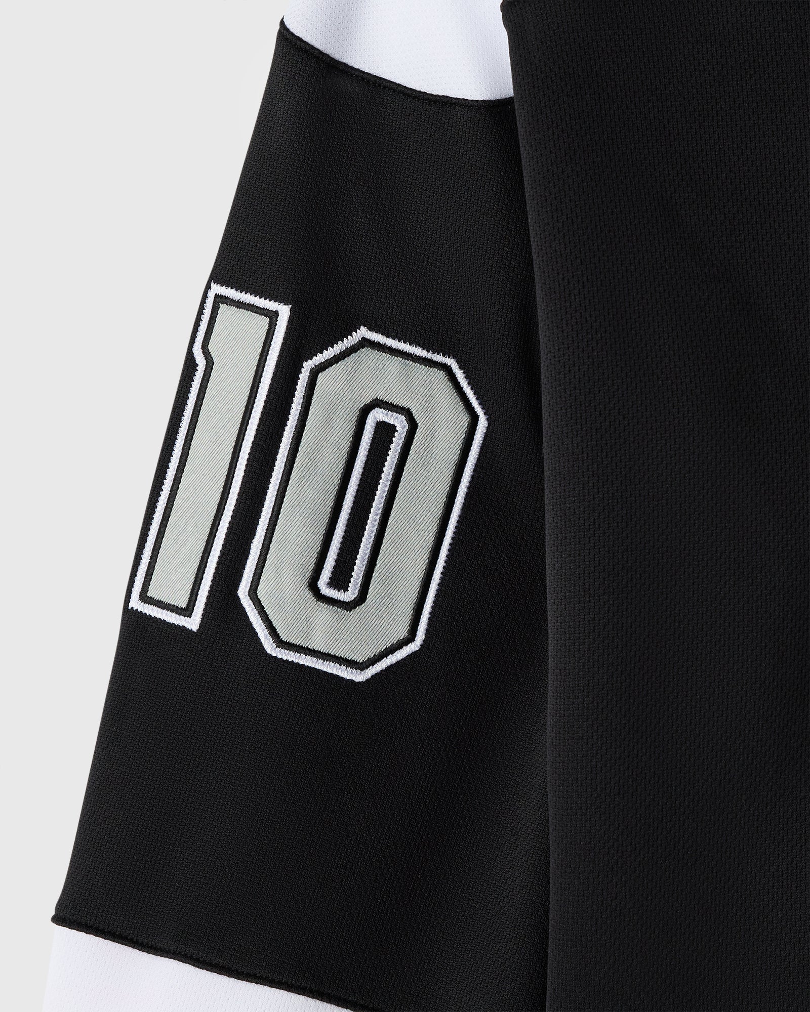 Icon Hockey Jersey - Black IMAGE #6