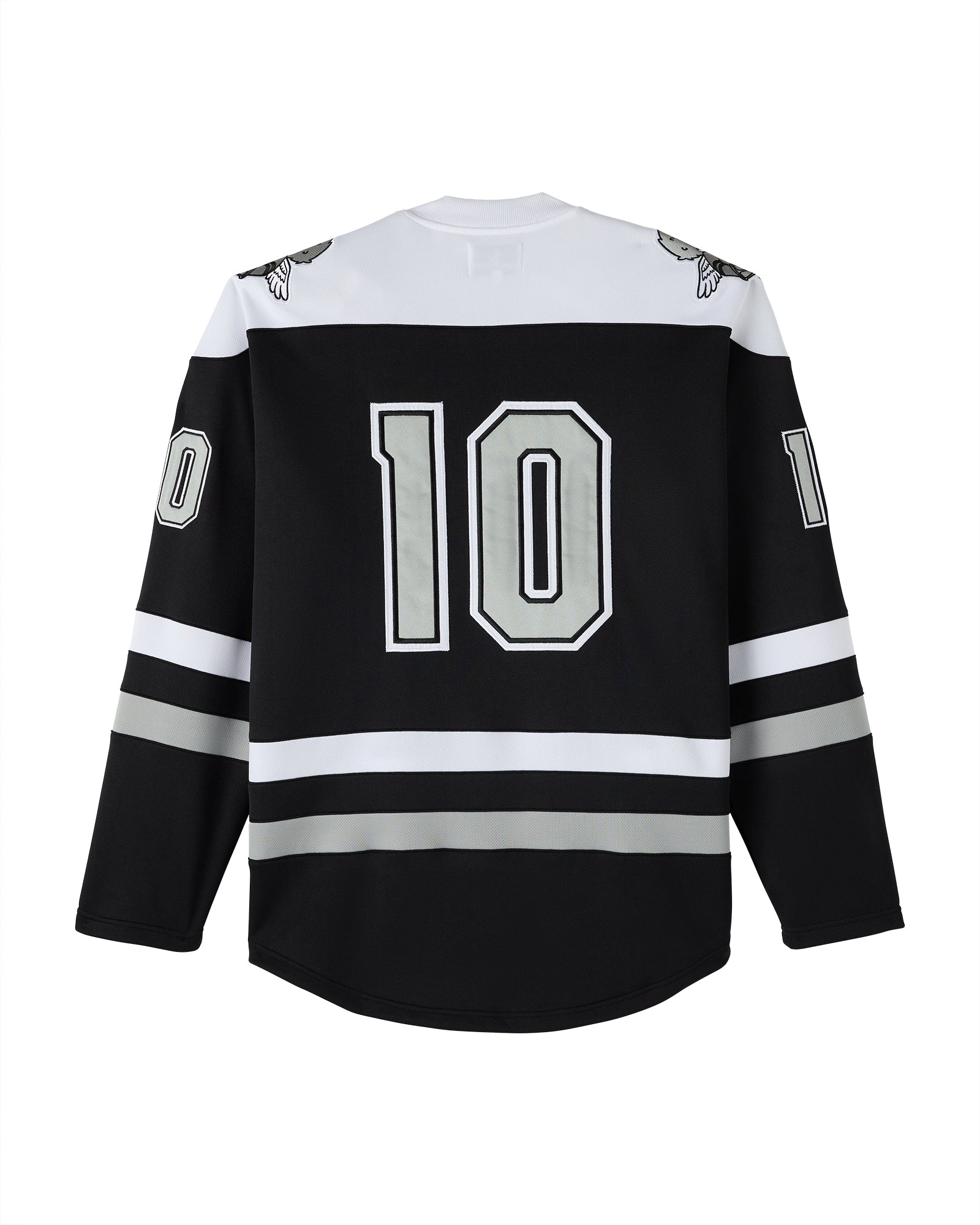 Icon Hockey Jersey - Black IMAGE #4