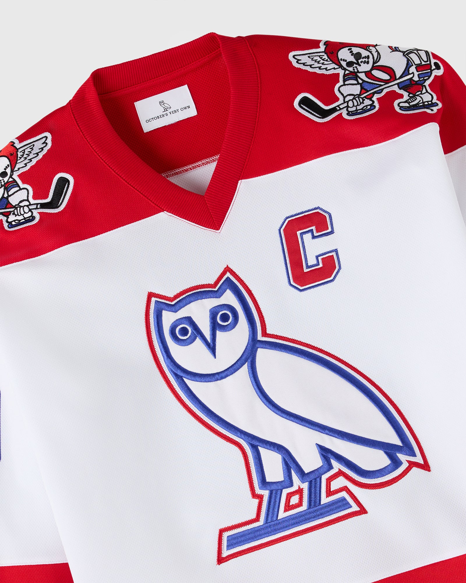 Icon Hockey Jersey - White IMAGE #5