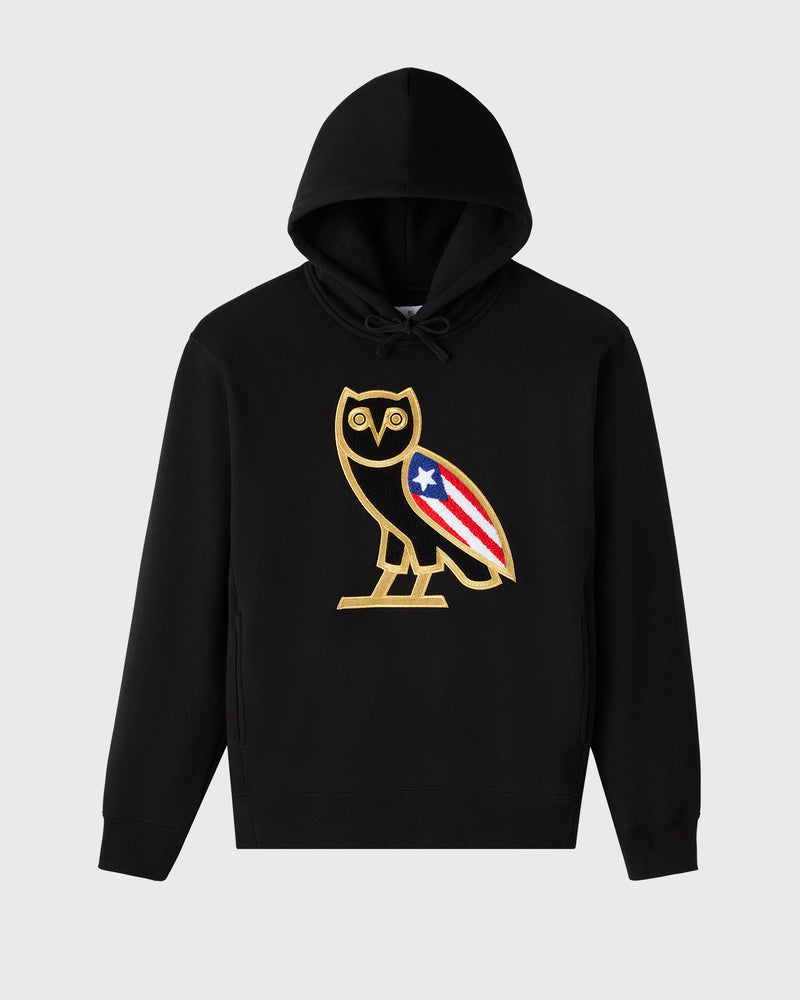 International OG Puerto Rico Hoodie - Black