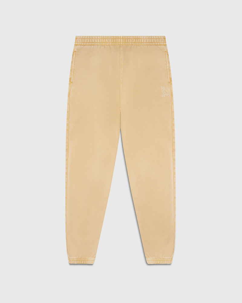 Muskoka Garment Dyed Relaxed Fit Sweatpant - Beige