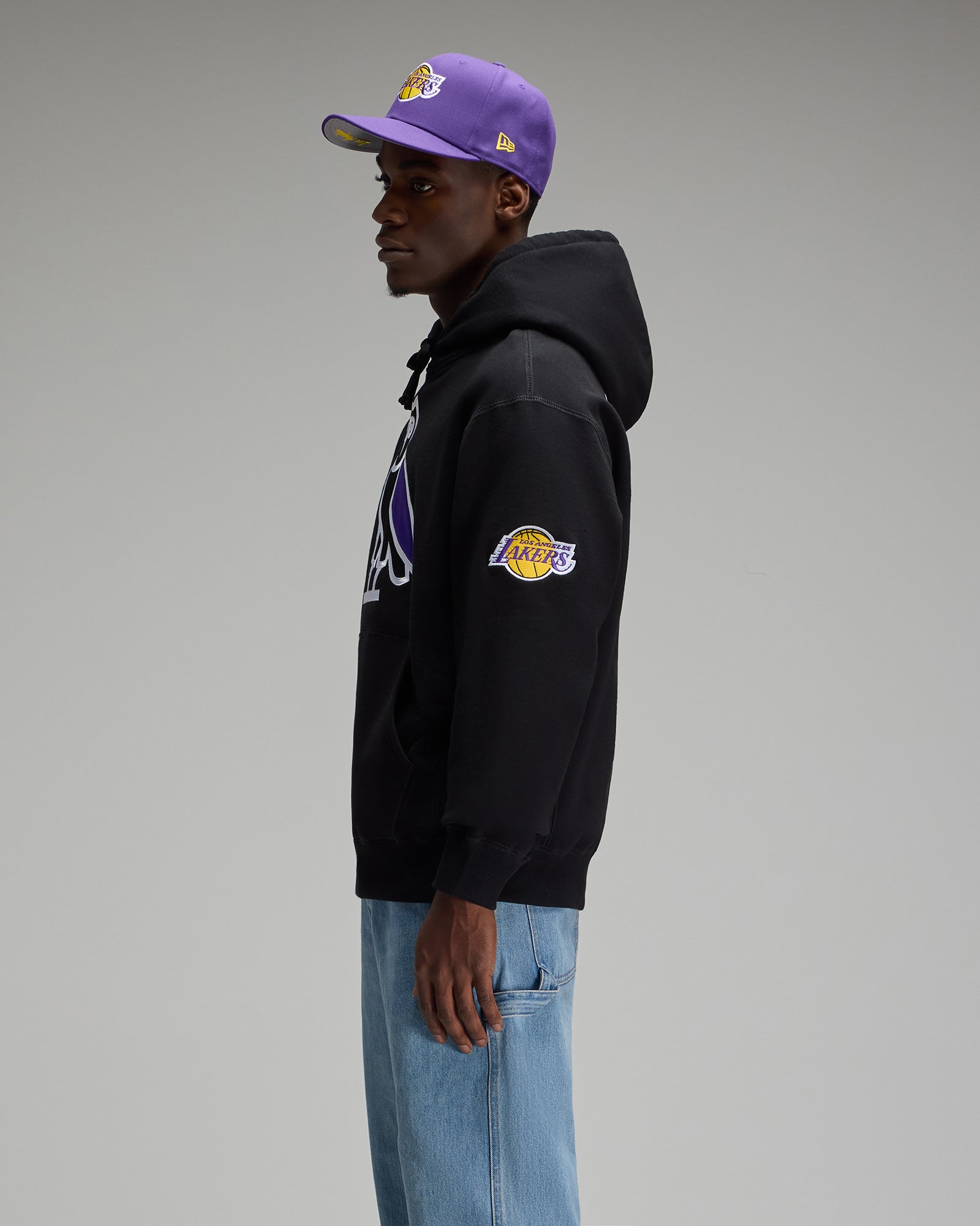 NBA Los Angeles Lakers Hoodie - Black IMAGE #4