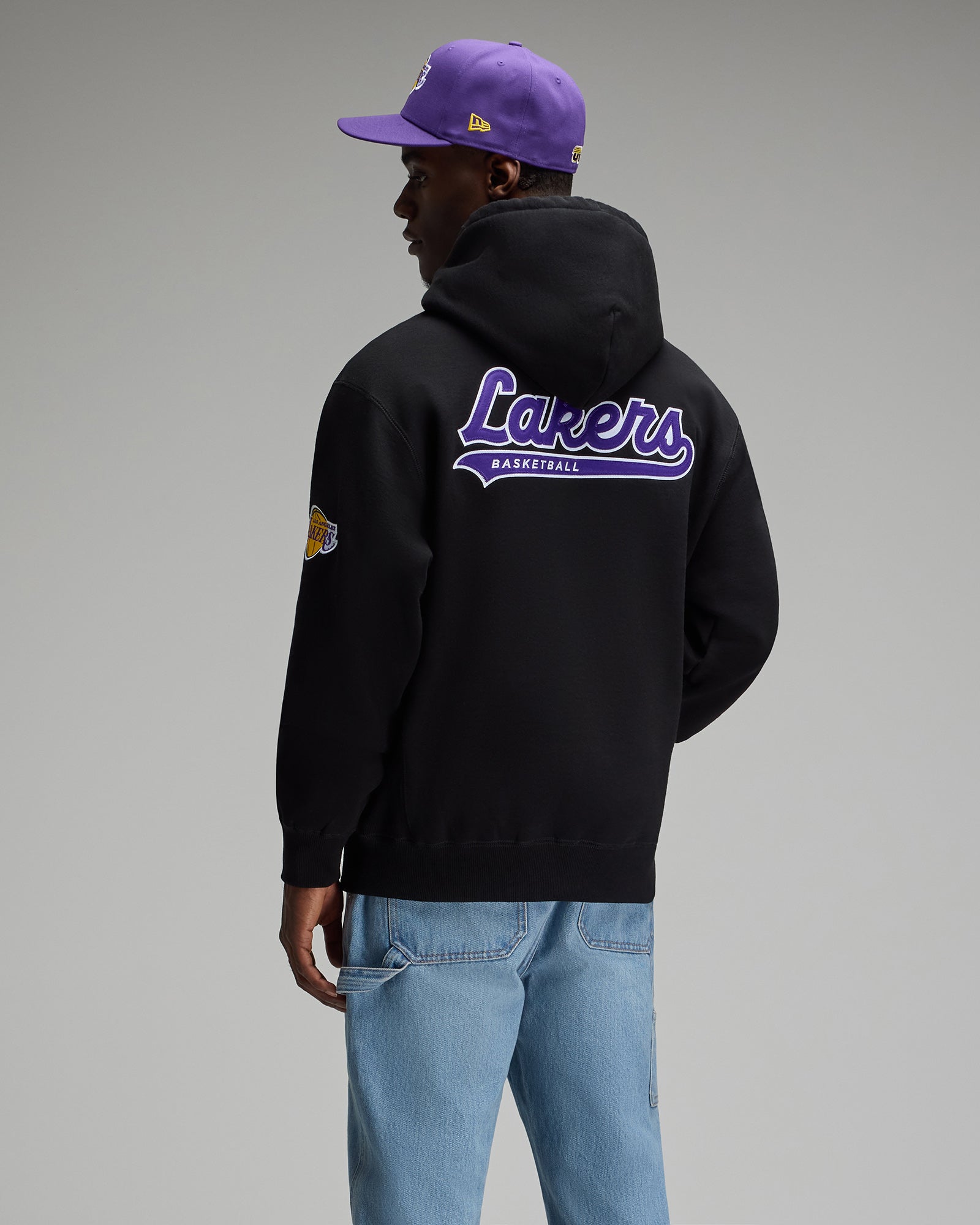 NBA Los Angeles Lakers Hoodie - Black IMAGE #5