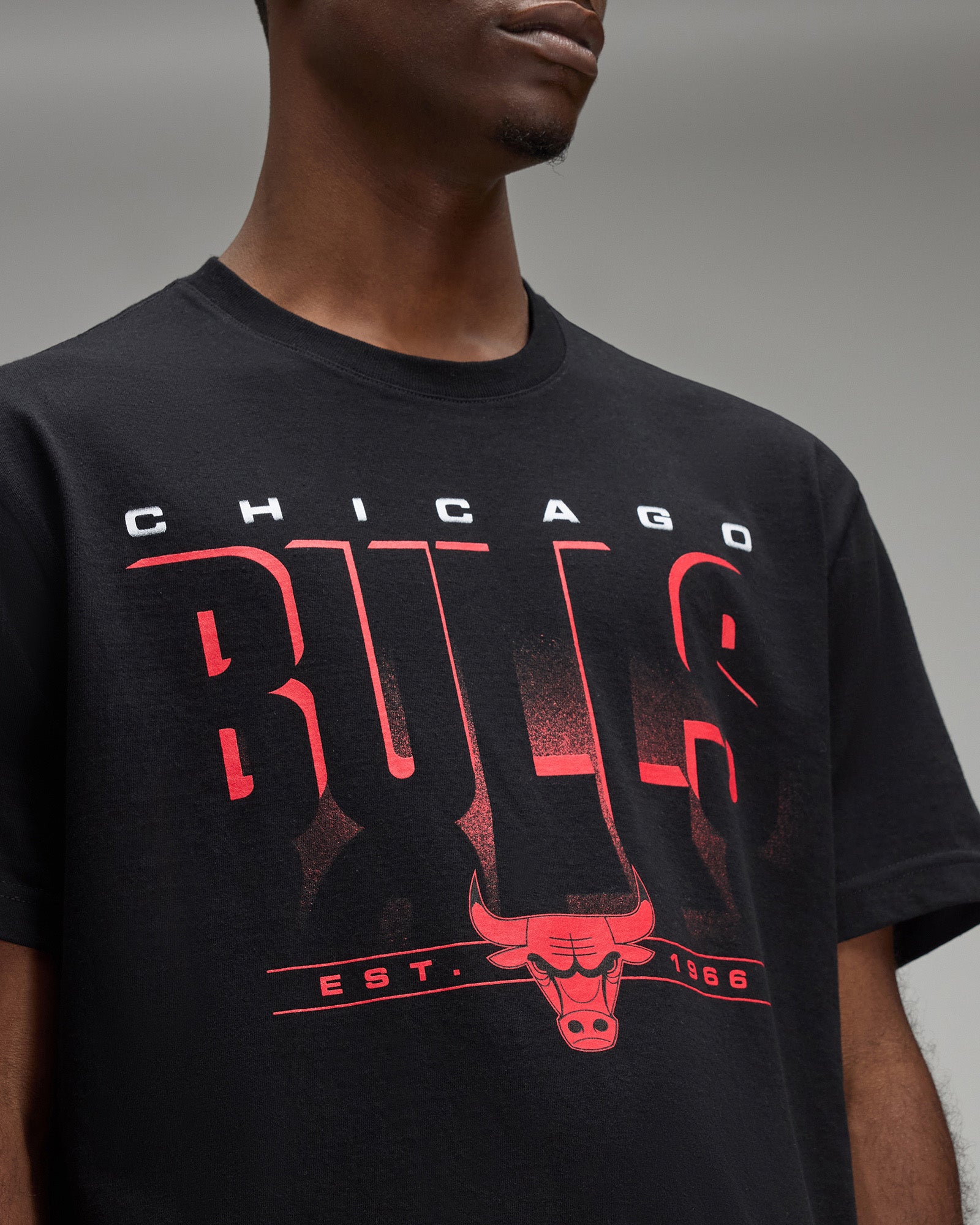 NBA Chicago Bulls T-Shirt - Black IMAGE #6