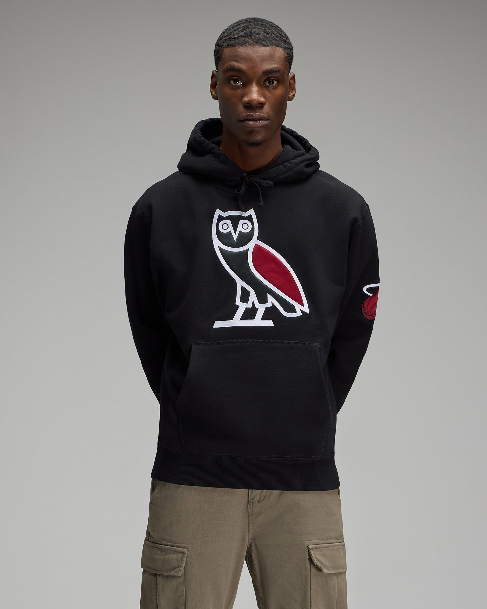 NBA Miami Heat Hoodie - Black IMAGE #6