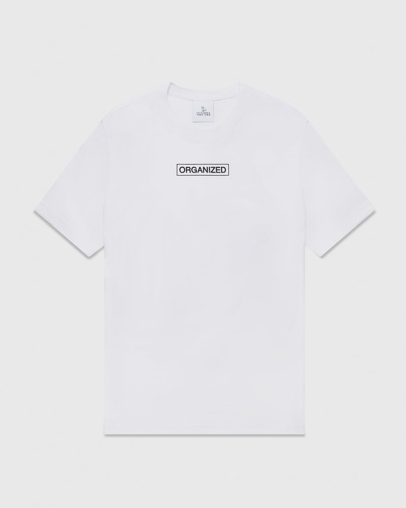 Organized T-Shirt - White