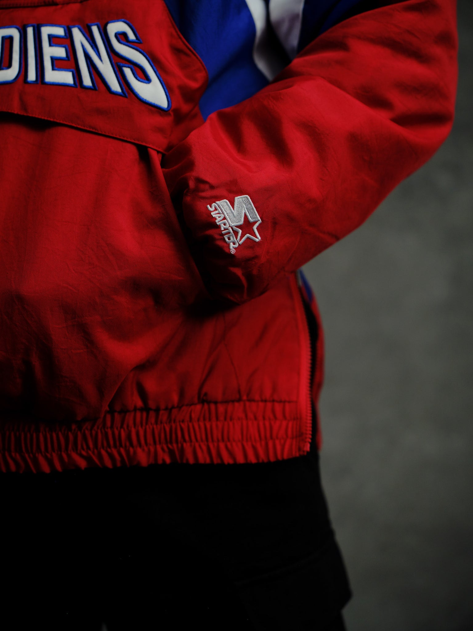 NHL Montreal Canadiens Starter® Breakaway Pullover Jacket - Red IMAGE #3