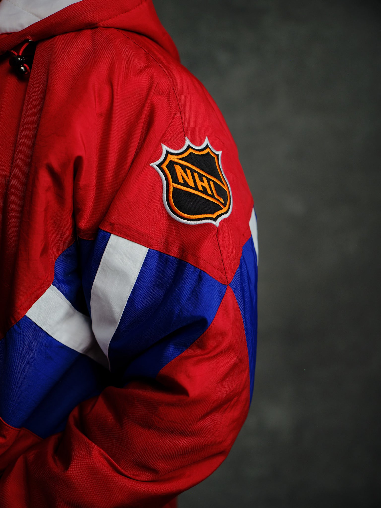 NHL Montreal Canadiens Starter® Breakaway Pullover Jacket - Red IMAGE #4