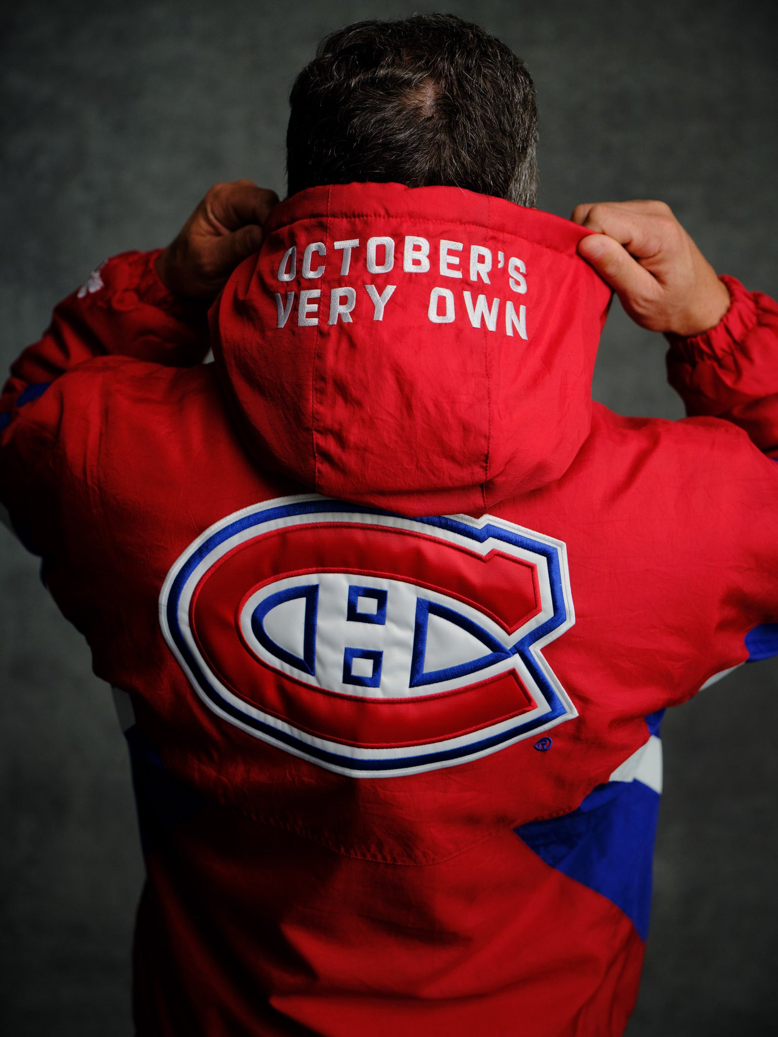 NHL Montreal Canadiens Starter® Breakaway Pullover Jacket - Red IMAGE #5