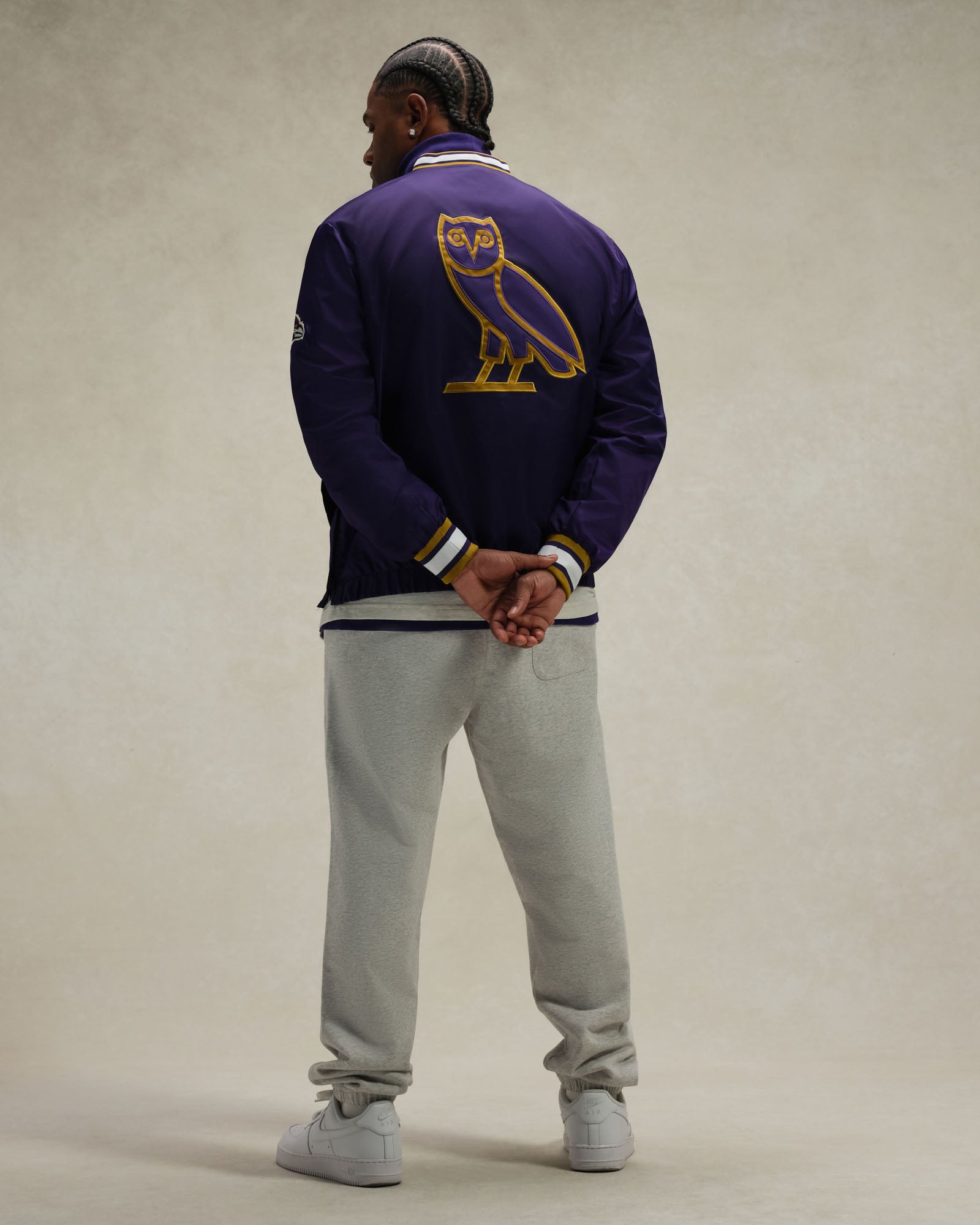 NFL Baltimore Ravens Starter® Trainer Pullover Jacket - Purple IMAGE #4