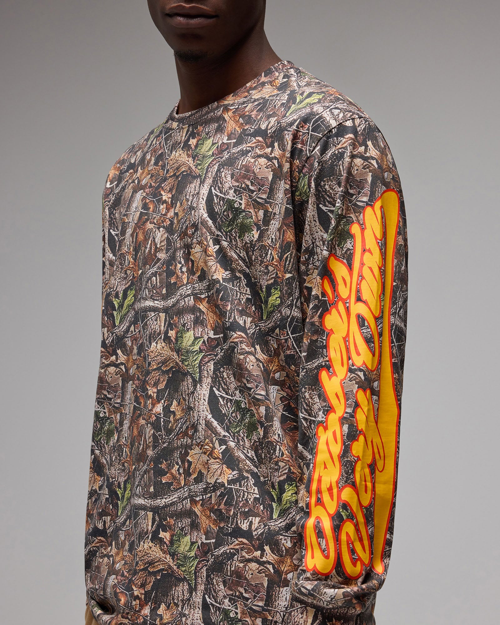 Sports Script Long-Sleeve T-Shirt - Field Camo IMAGE #6