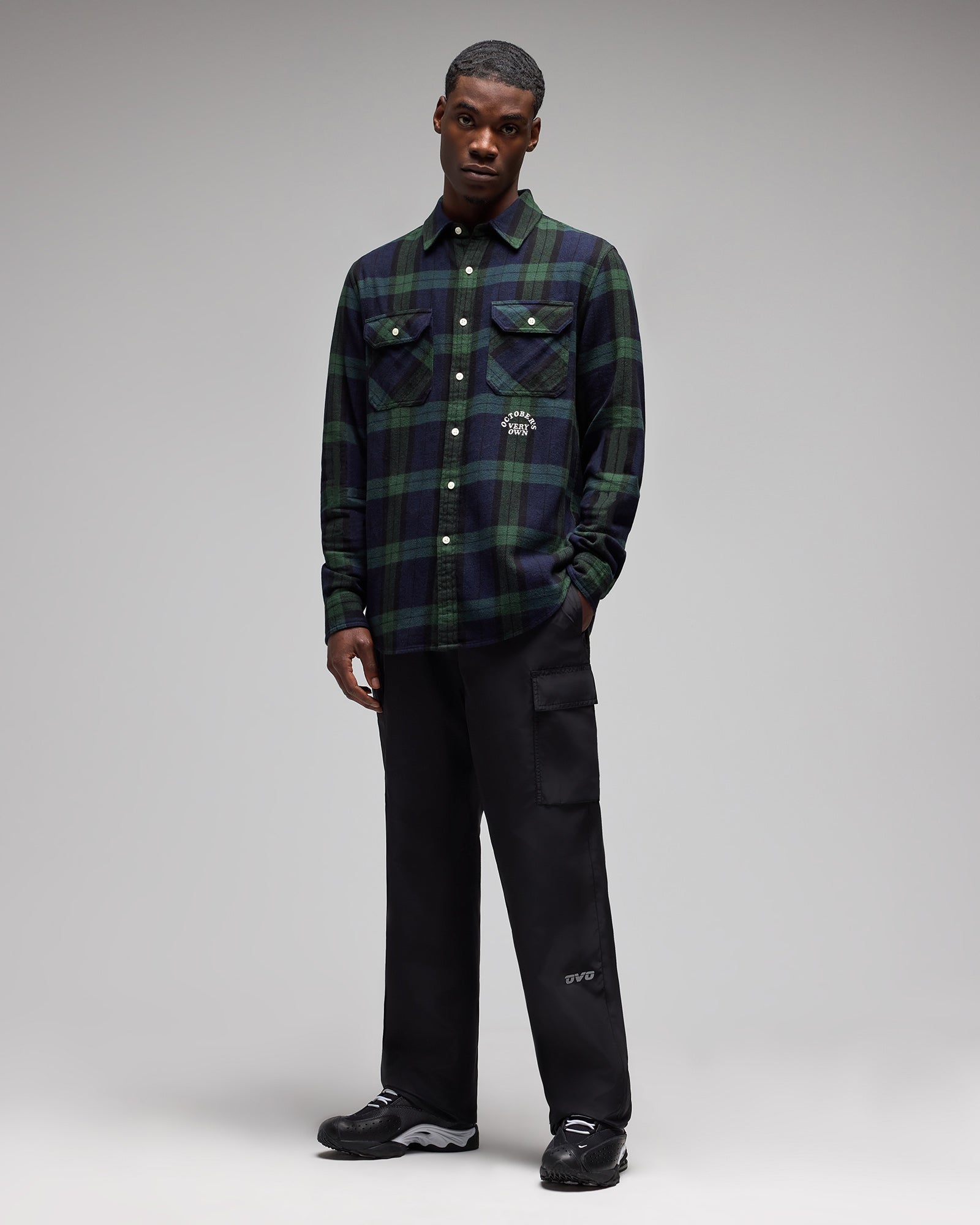 Tartan Flannel Shirt - Blackwatch IMAGE #2