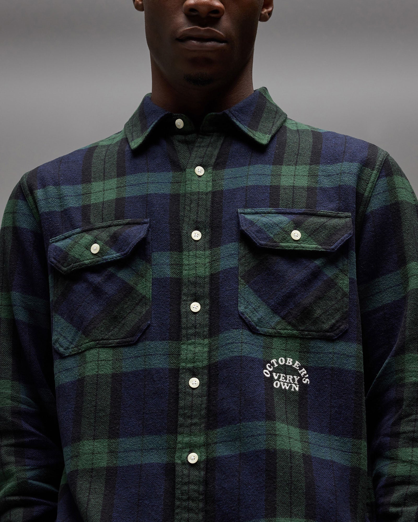 Tartan Flannel Shirt - Blackwatch IMAGE #6