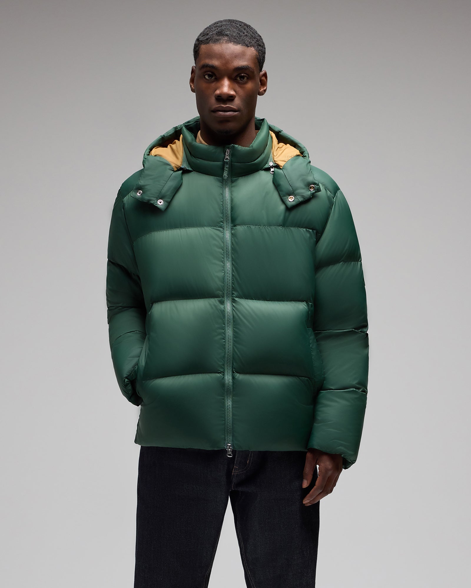 Contrast Bounce Jacket - Green IMAGE #3