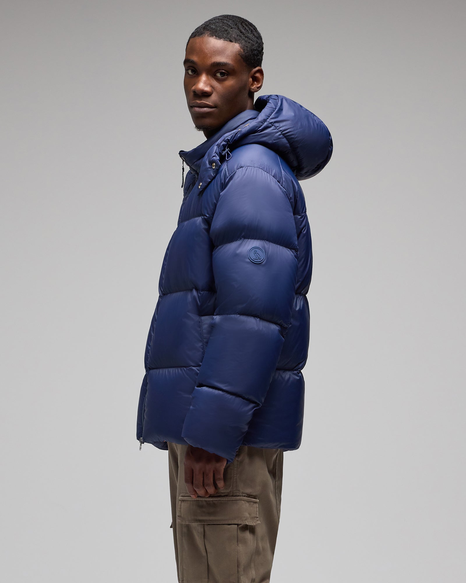 Contrast Bounce Jacket - Navy IMAGE #4