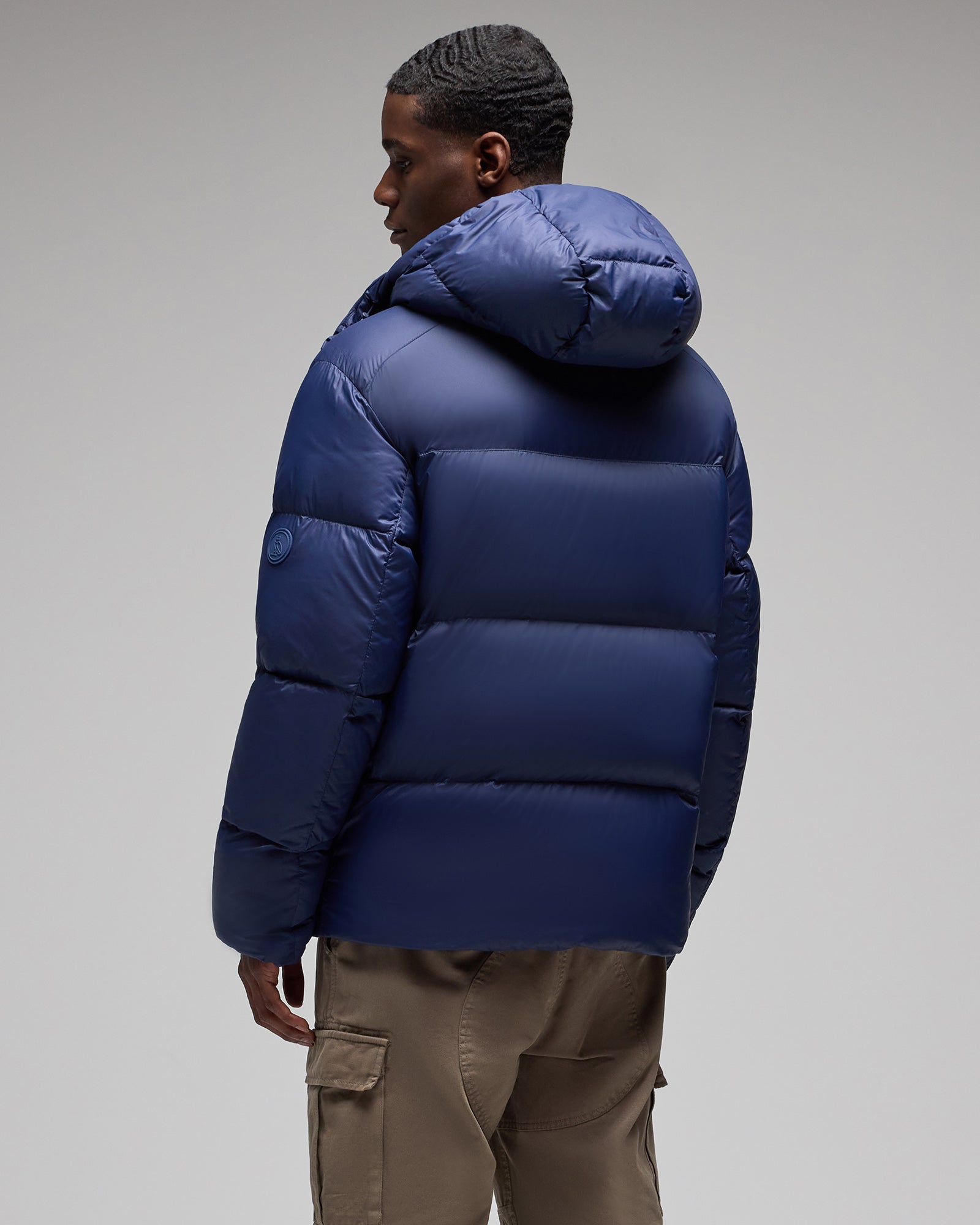 Contrast Bounce Jacket - Navy IMAGE #5