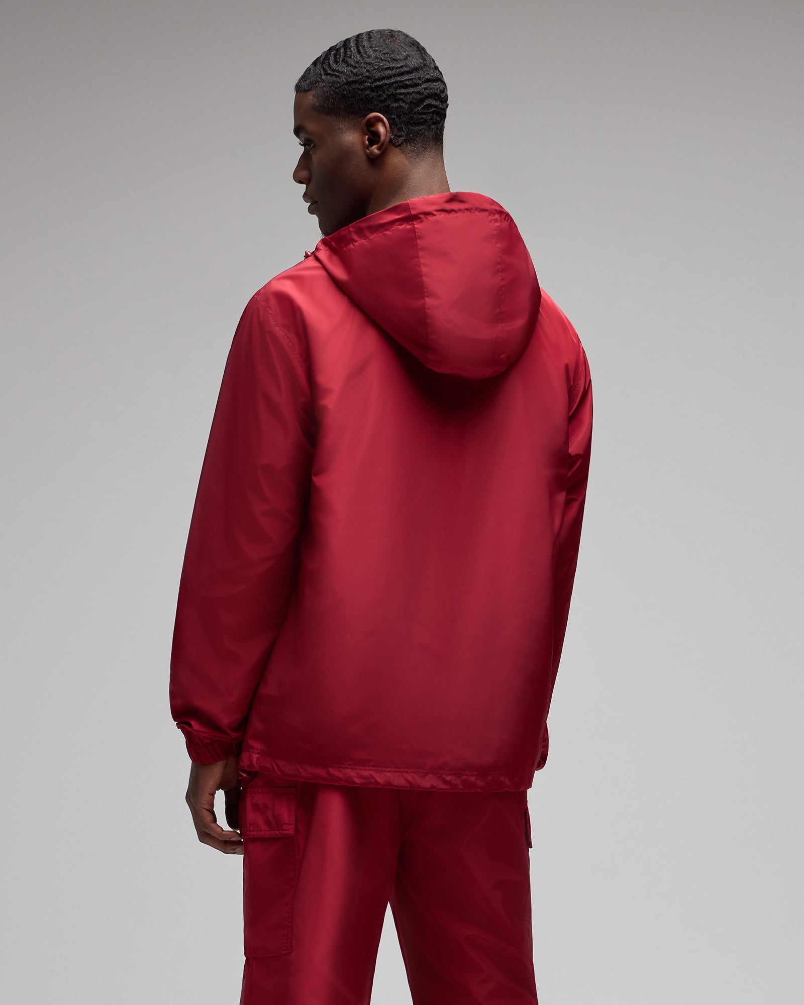 Lightweight Full-Zip Jacket - Deep Red IMAGE #5