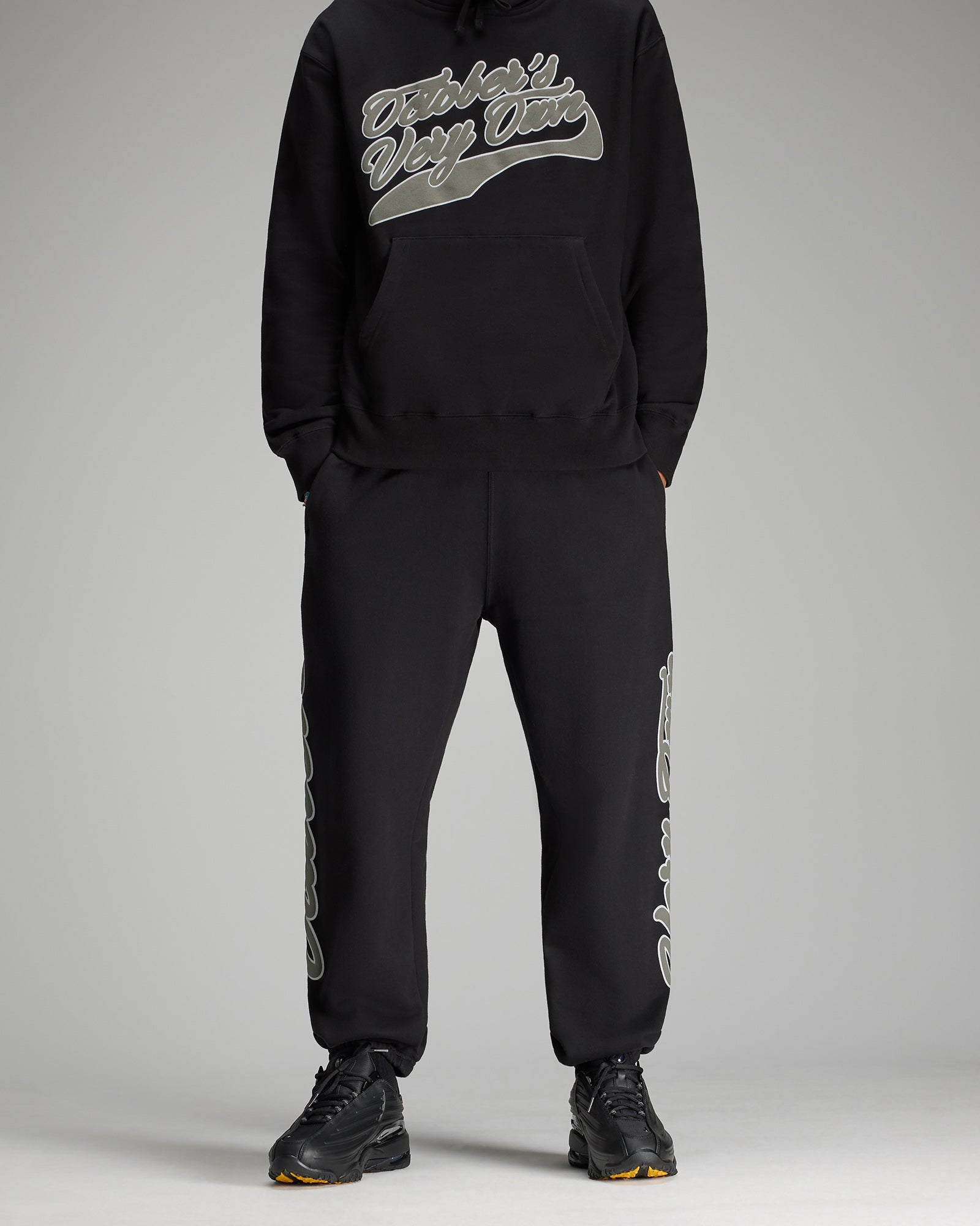 Sports Script Sweatpant - Black IMAGE #3