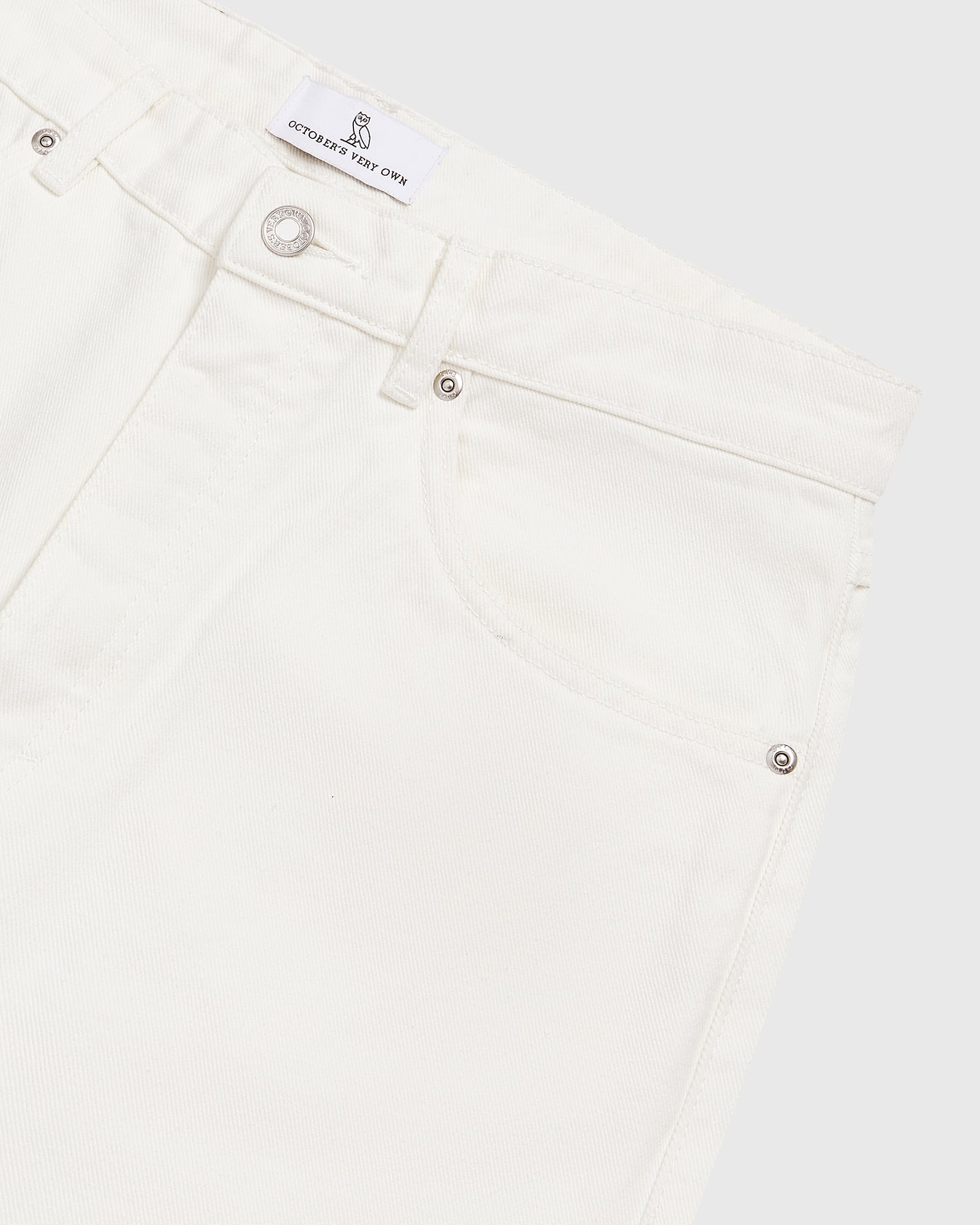 5 Pocket Jean  -  White IMAGE #3