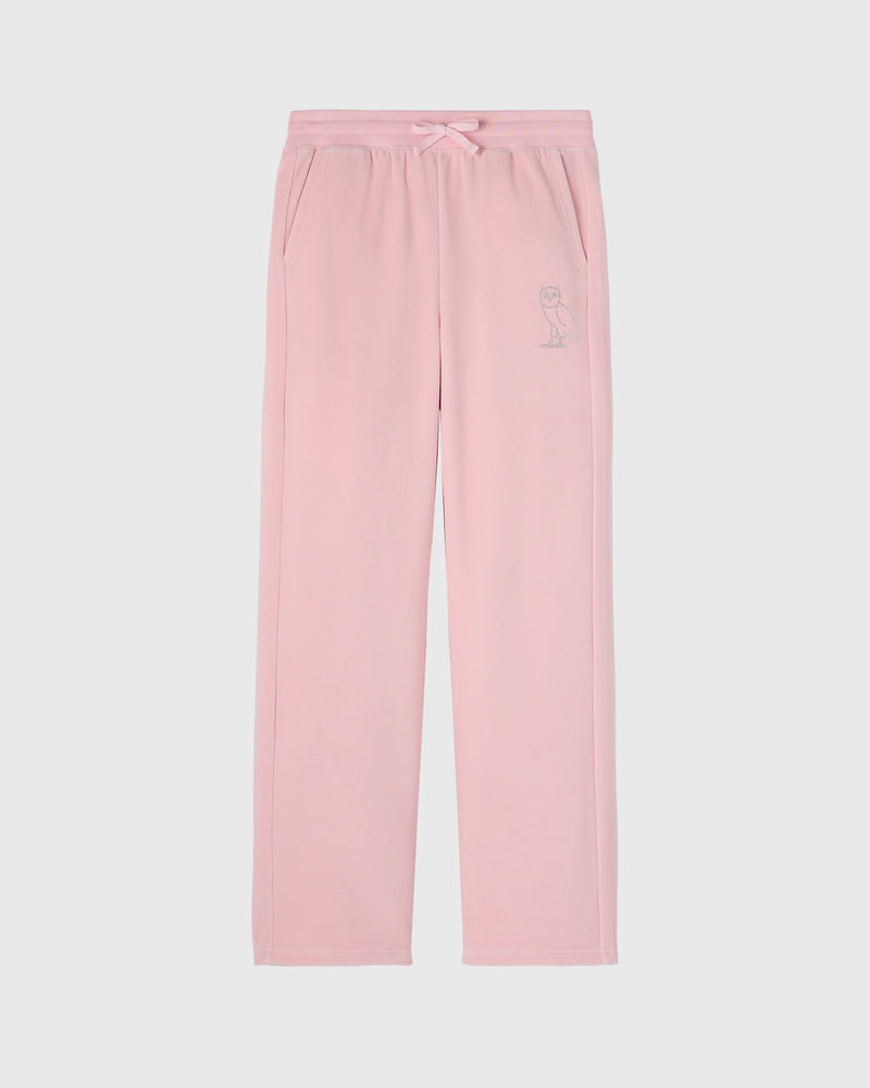 Rhinestone Pant - Pink