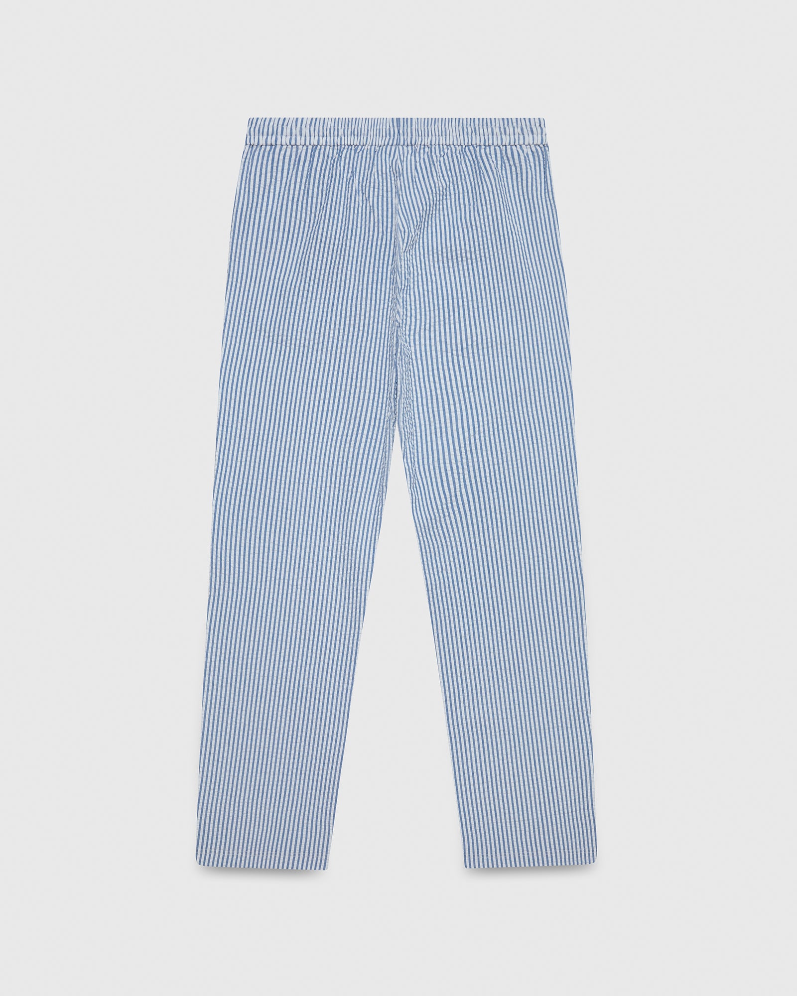 Pom Pom Seersucker Pant - Light Blue IMAGE #3