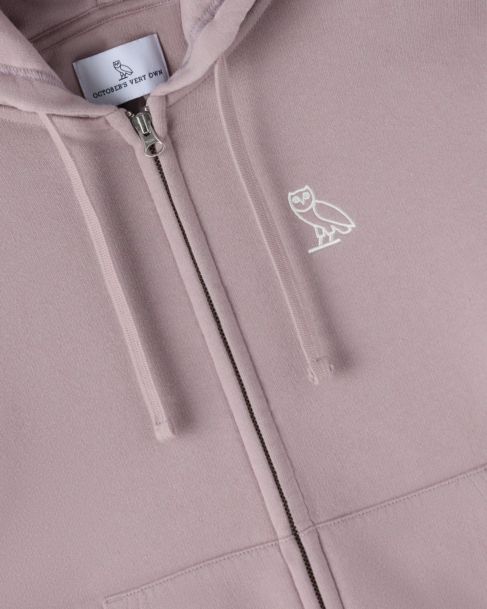 Relaxed-Fit Full-Zip Hoodie - Purple Fog IMAGE #6