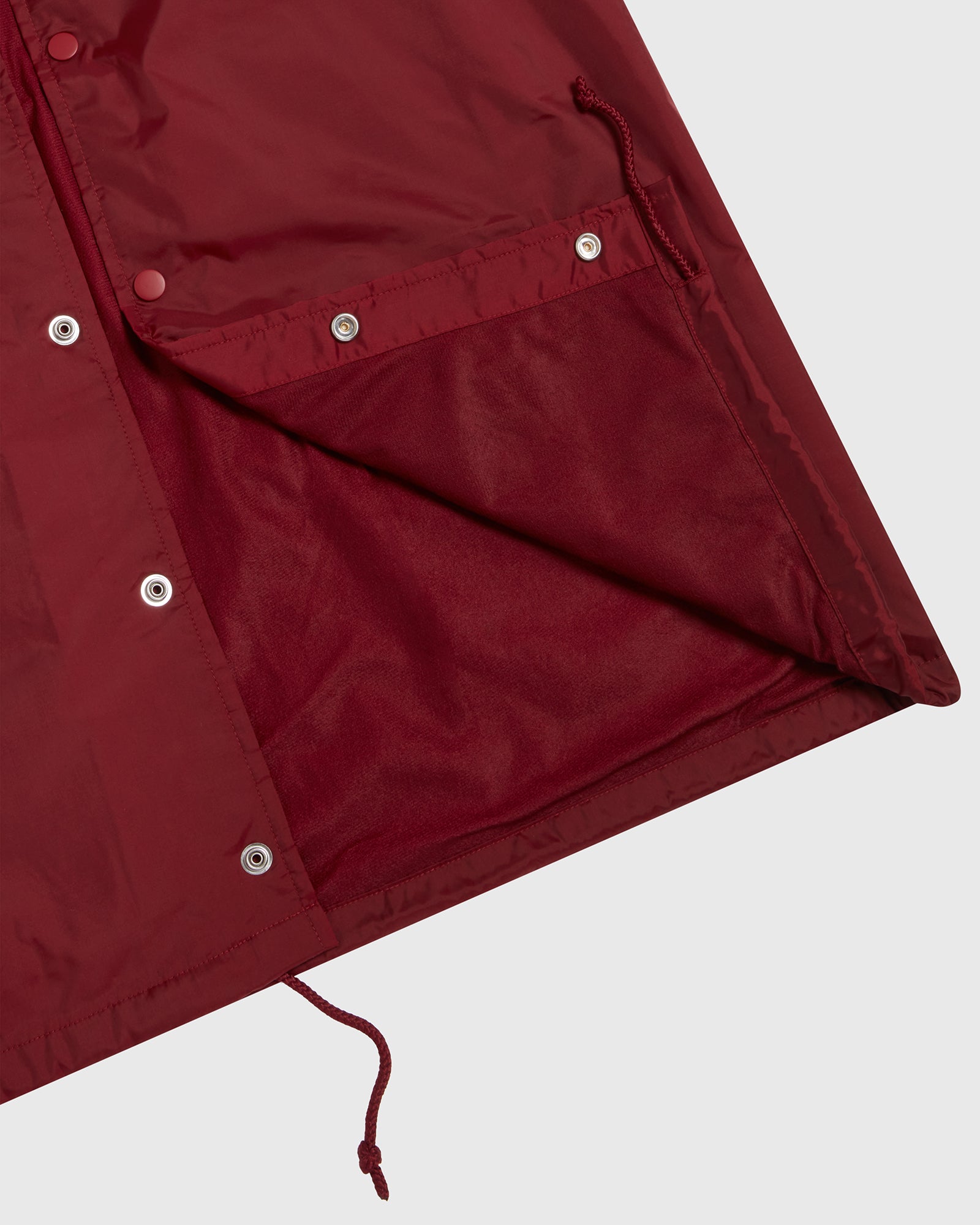 Coaches Jacket - Dark Crimson IMAGE #6