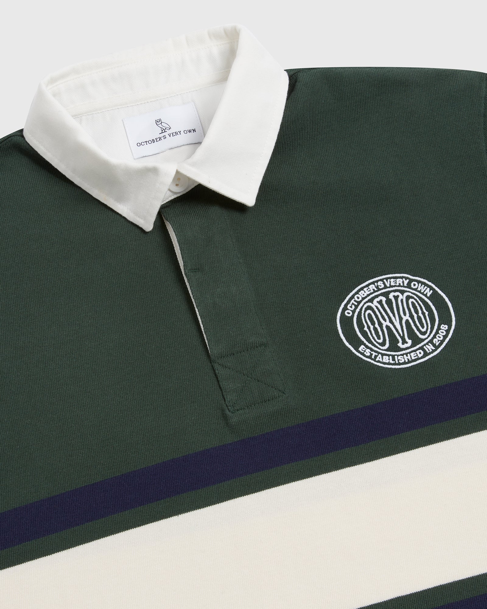 Stamp Rugby Polo - Forest Green IMAGE #2