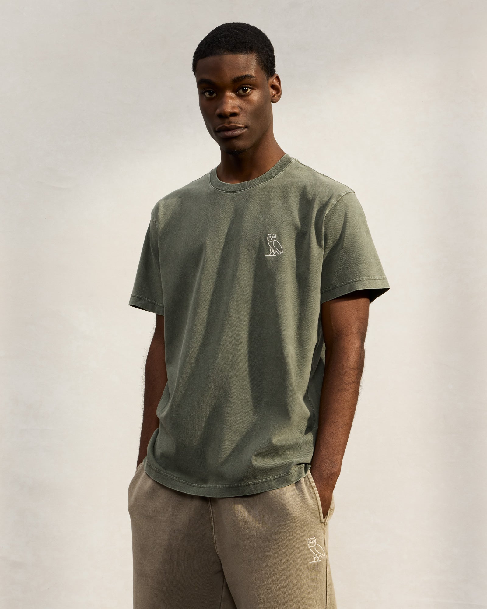 Muskoka Garment Dyed T-Shirt - Sage IMAGE #2