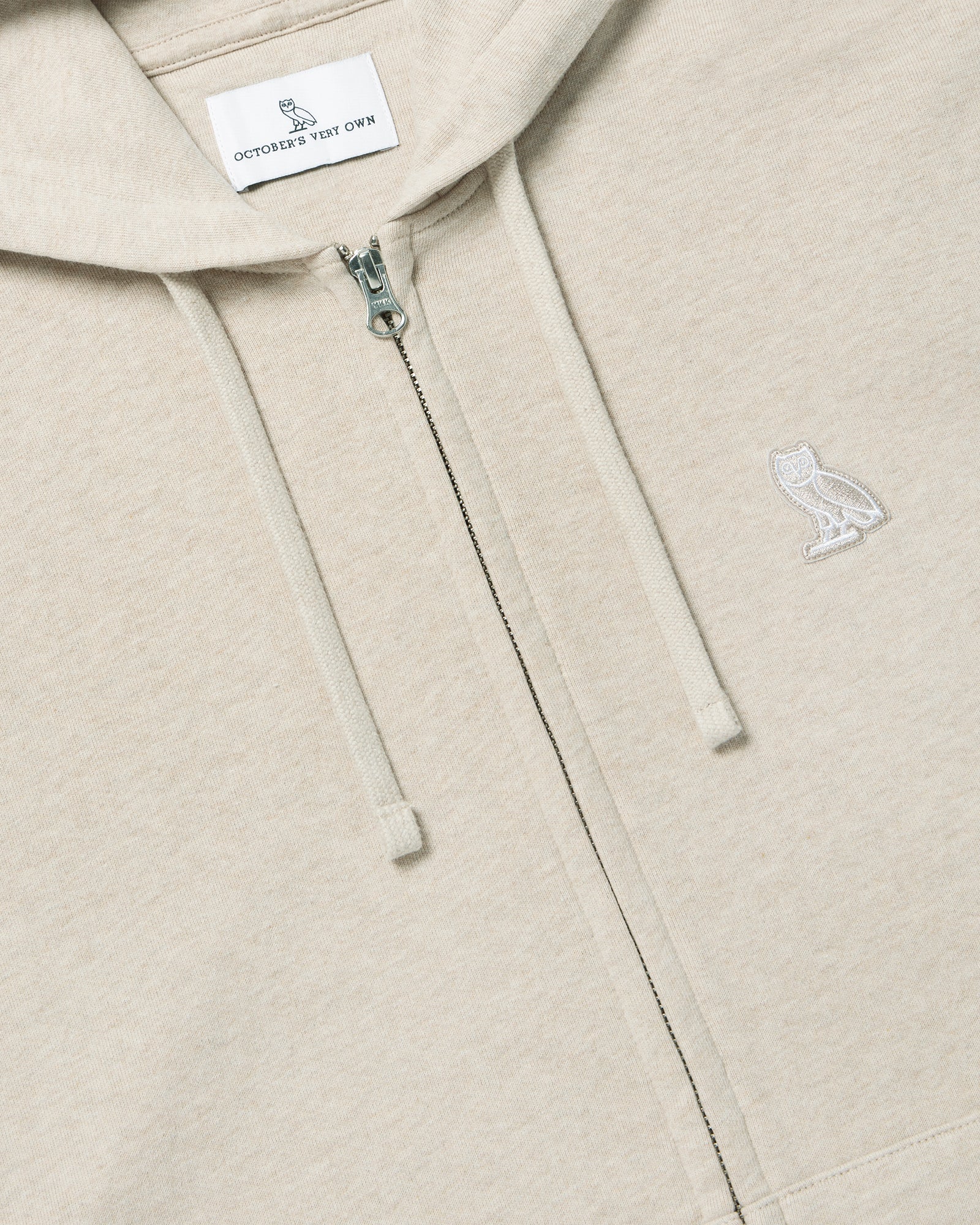 Classic Full-Zip Hoodie - Oatmeal IMAGE #2