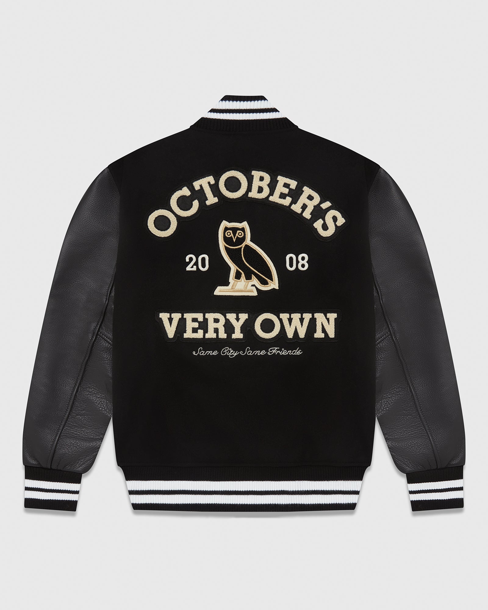 Collegiate Varsity Jacket - Black IMAGE #2