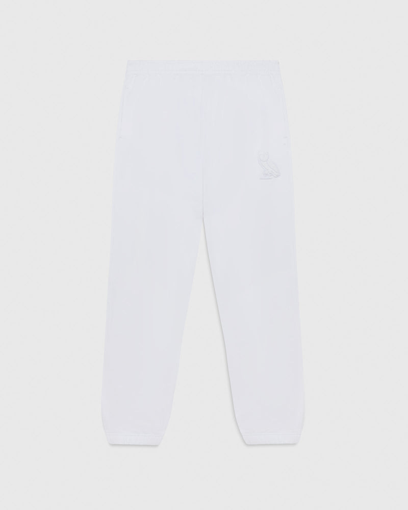 Mini OG Relaxed Fit Sweatpant - White