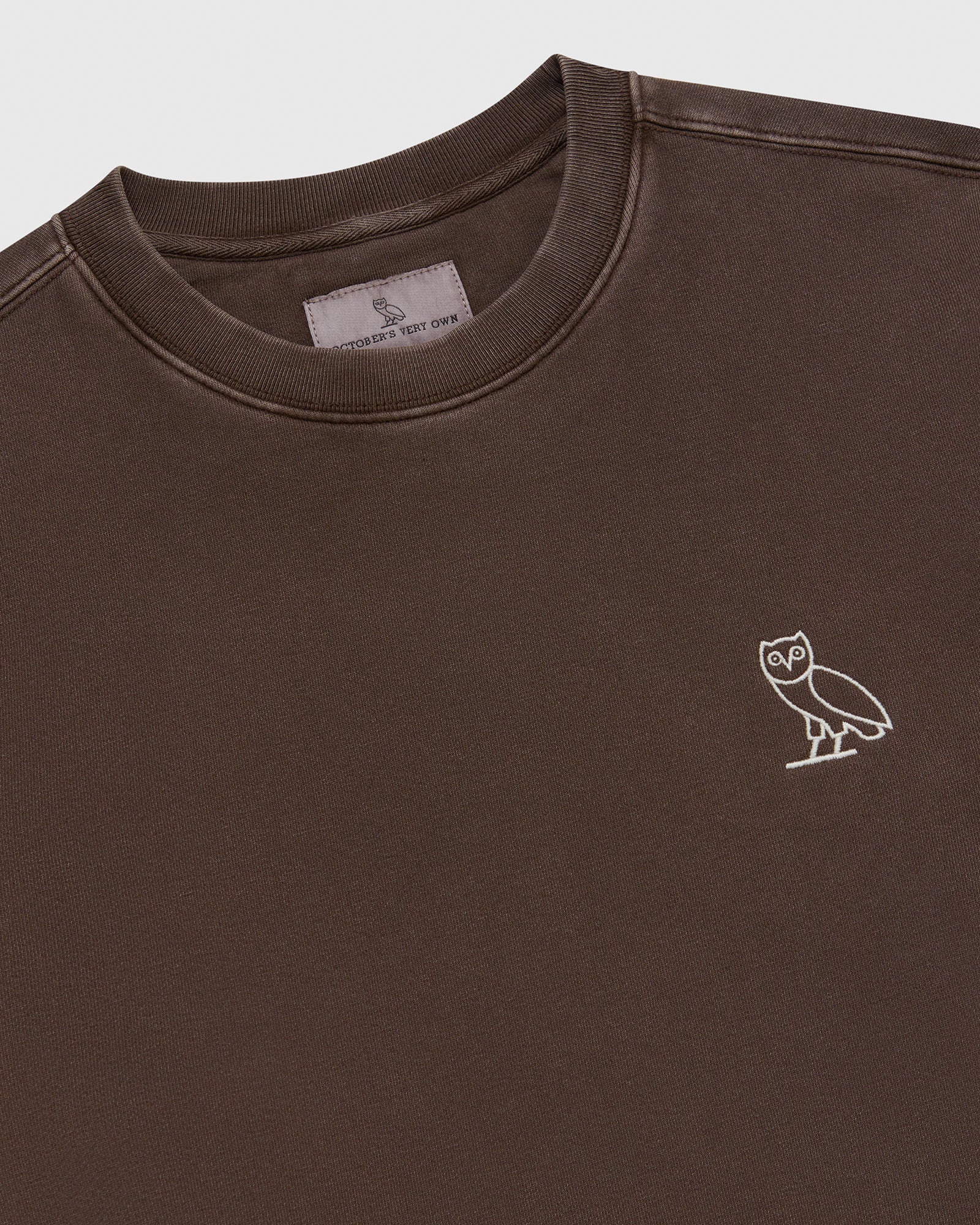 Muskoka Garment Dyed Crewneck - Brown IMAGE #5