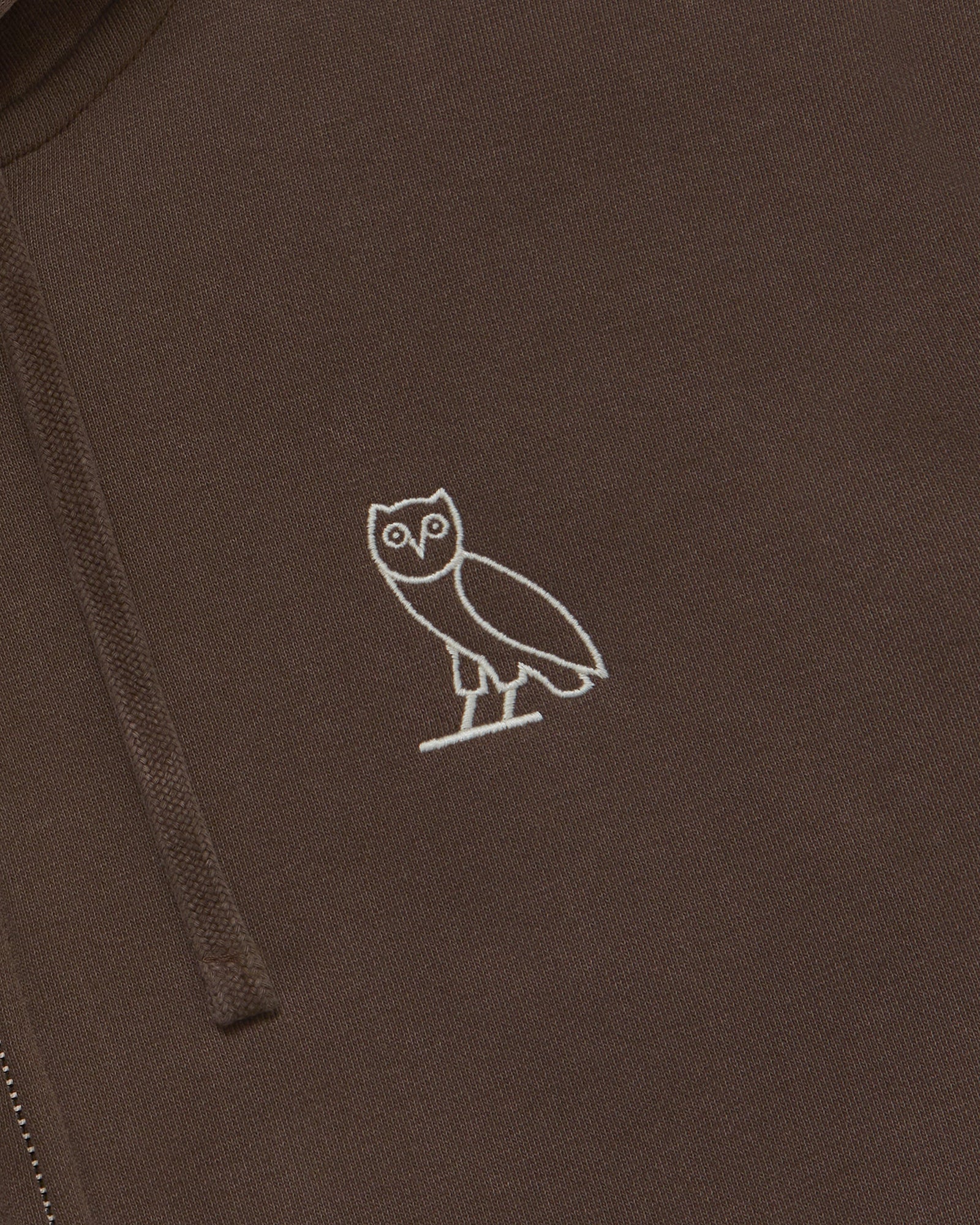 Muskoka Garment Dyed Full-Zip Hoodie - Brown IMAGE #7