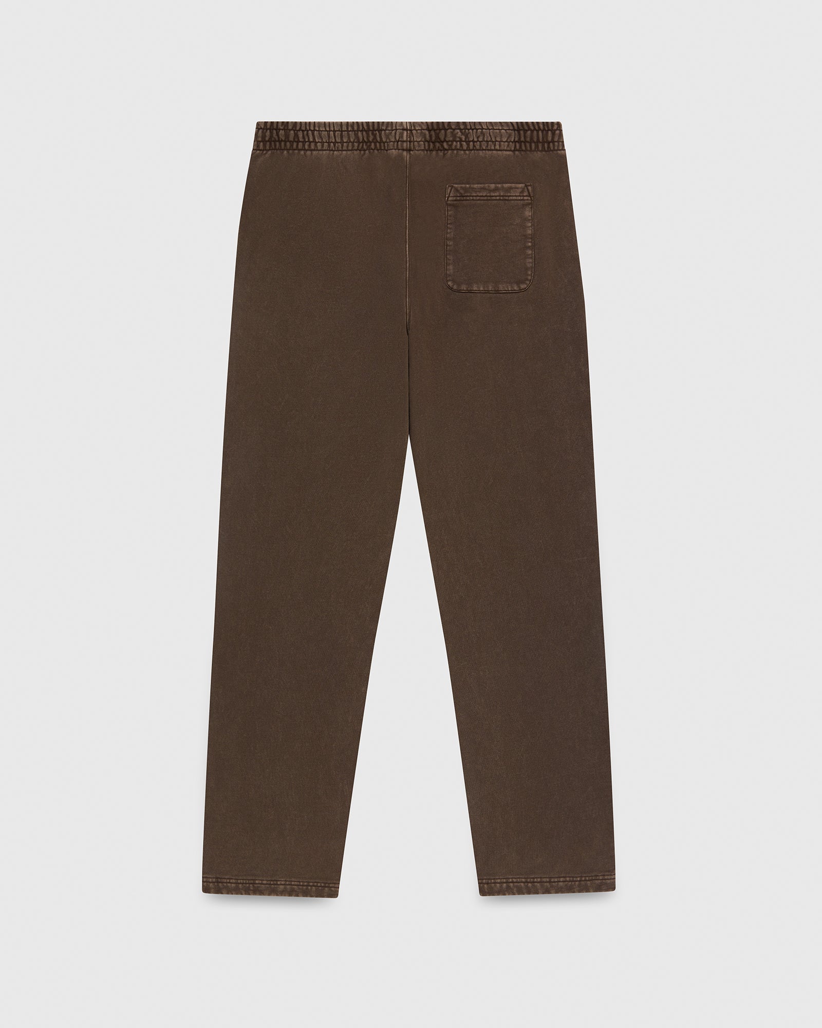 Muskoka Garment Dyed Open Hem Sweatpant - Brown IMAGE #4