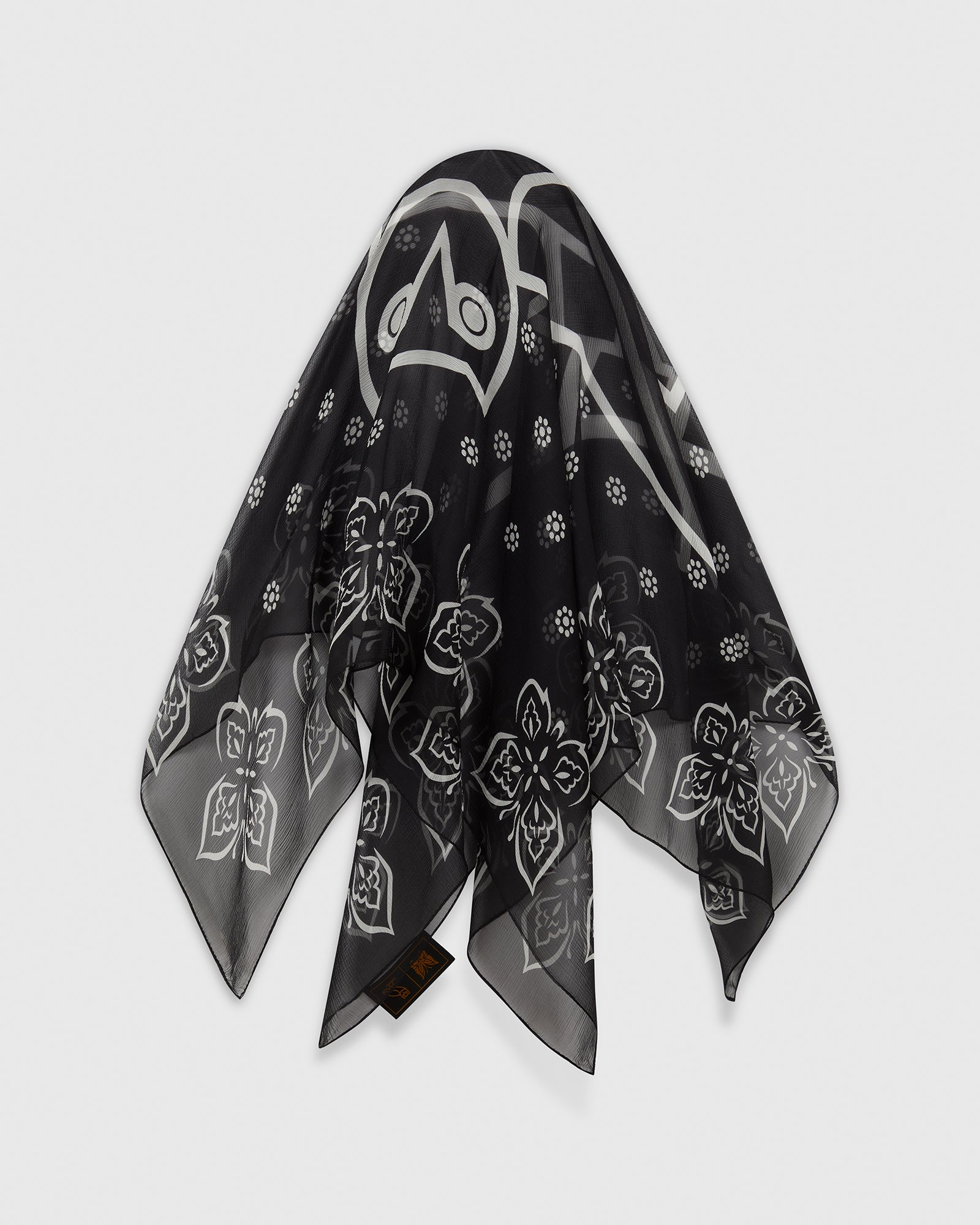 Needles Silk OG Scarf - Black