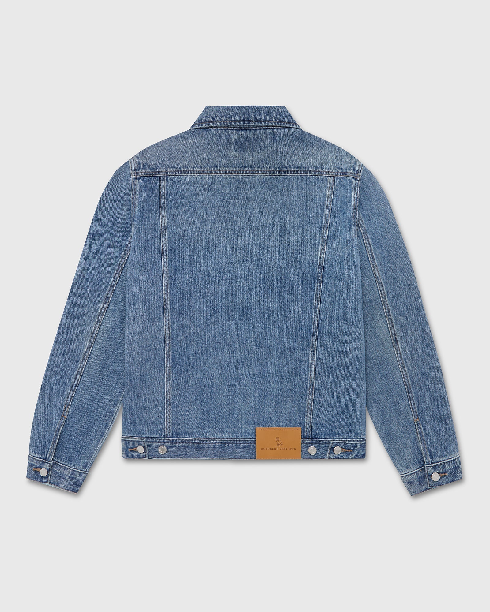 Denim Trucker Jacket - Washed Indigo IMAGE #4