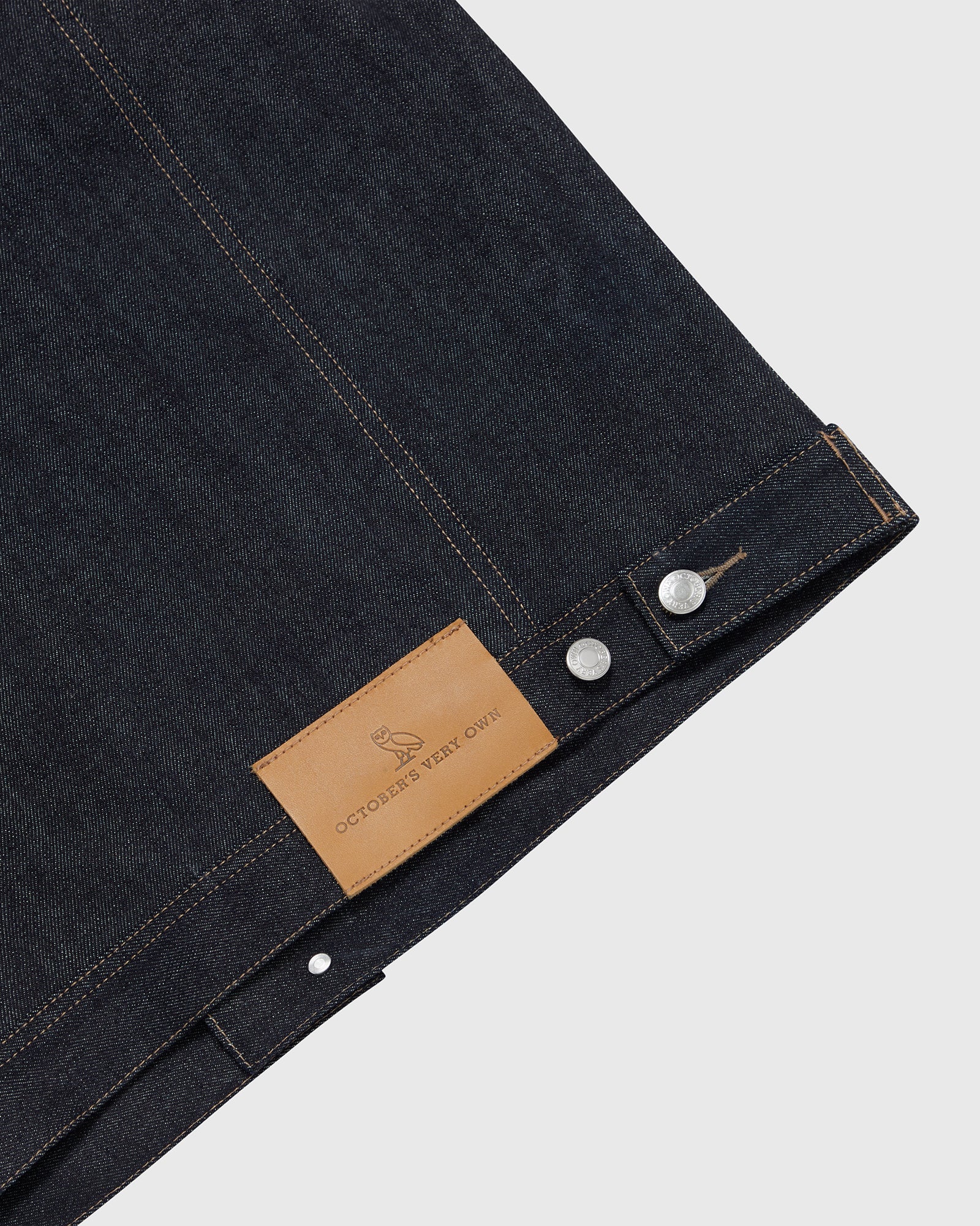 Denim Trucker Jacket - Raw Indigo IMAGE #7